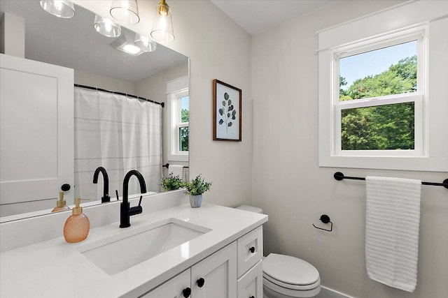 6766 Baldwin St, Hudsonville, MI 49426 - full bathroom with vanity and toilet