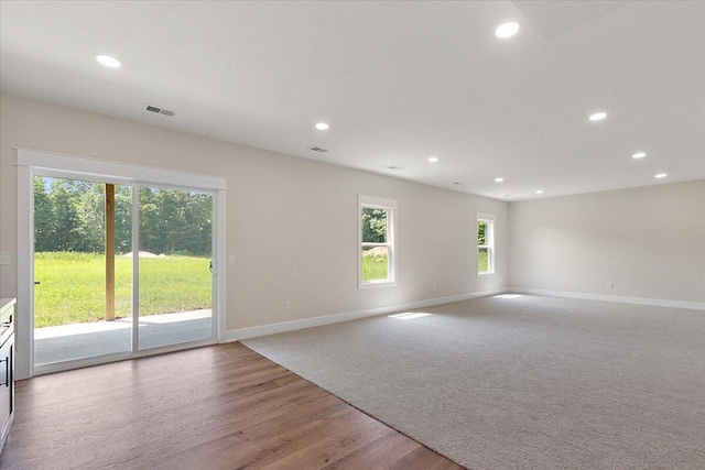 6766 Baldwin St, Hudsonville, MI 49426 - unfurnished room with recessed lighting and light wood finished floors