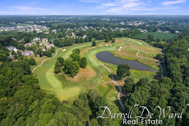 2711 Byron Station Dr SW, Byron Center, MI 49315 - aerial overview of property's location featuring a large body of water and a golf club