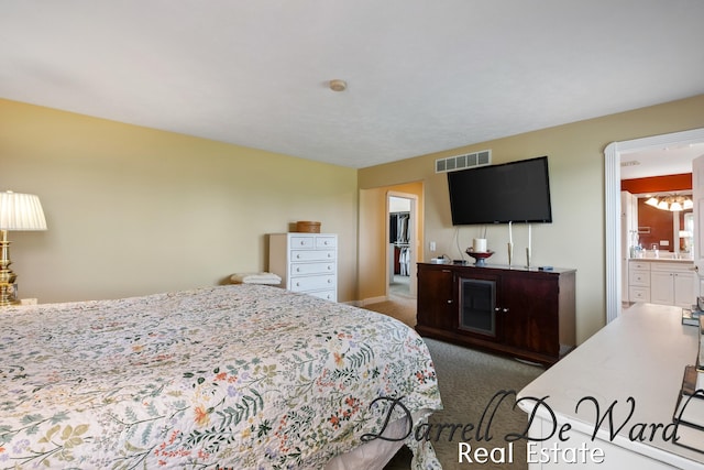 2711 Byron Station Dr SW, Byron Center, MI 49315 - bedroom featuring carpet flooring and ensuite bath