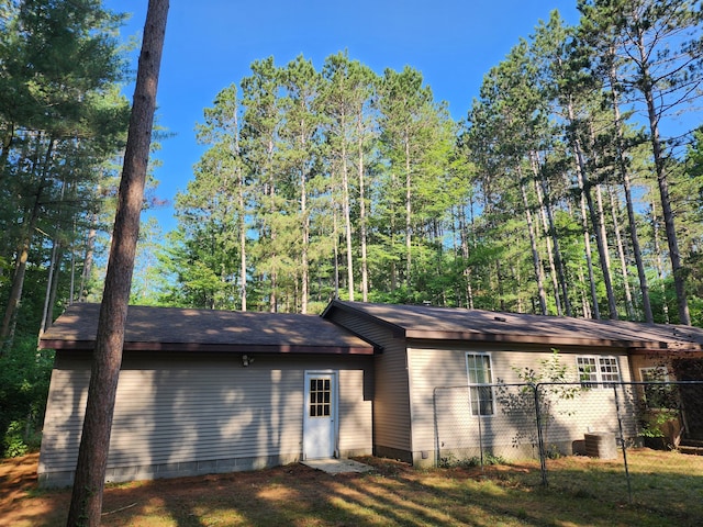 3930 Brenlor Ave, Hesperia, MI 49421 - back of house with crawl space