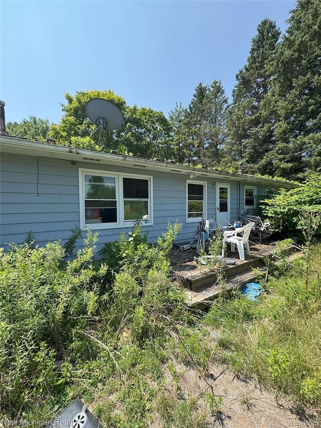 5407 Ostrom Rd, Attica, MI 48412 - back of property