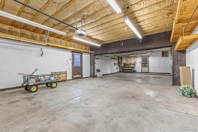 1830 Majon, Highland, MI 48356 - garage with a garage door opener