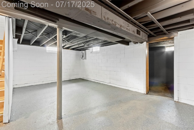 7235 Stout St, Detroit, MI 48228 - view of unfinished basement