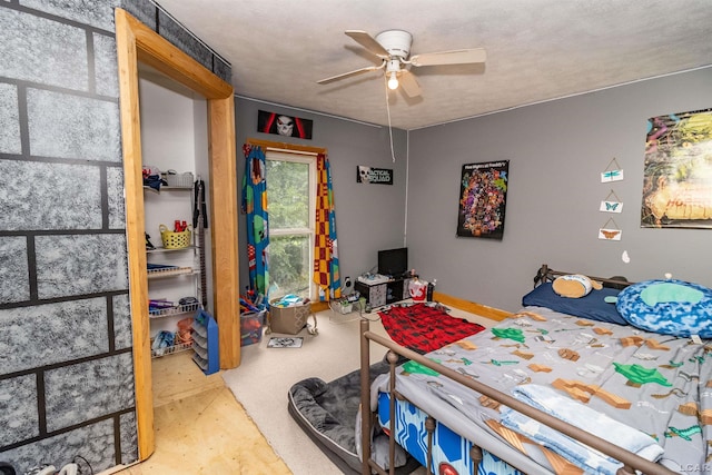 1193 Seneca St, Adrian, MI 49221 - bedroom featuring ceiling fan