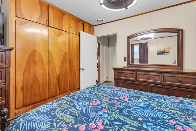 11585 Onsted Hwy, Brooklyn, MI 49230 - carpeted bedroom featuring crown molding