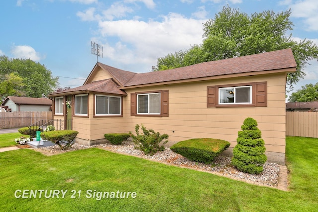 209 3rd St, Linwood, MI 48634 - view of home's exterior featuring a shingled roof