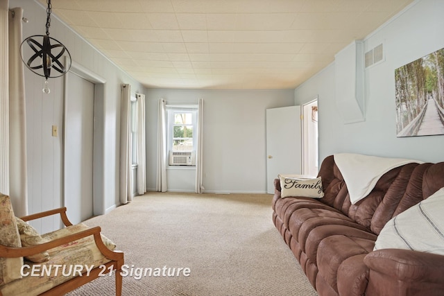 209 3rd St, Linwood, MI 48634 - living area with carpet floors