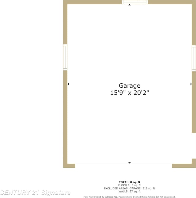 209 3rd St, Linwood, MI 48634 - view of floor plan / room layout