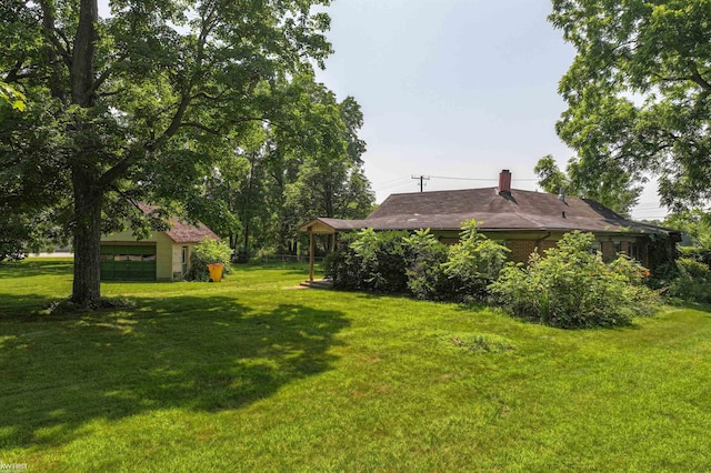 8921 Van Cleve Rd, Vassar, MI 48768 - view of green lawn