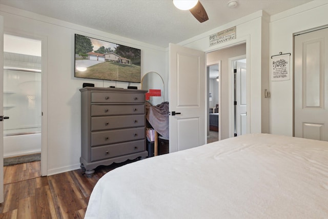 10999 M 140, Niles, MI 49120 - bedroom featuring dark wood finished floors and a ceiling fan