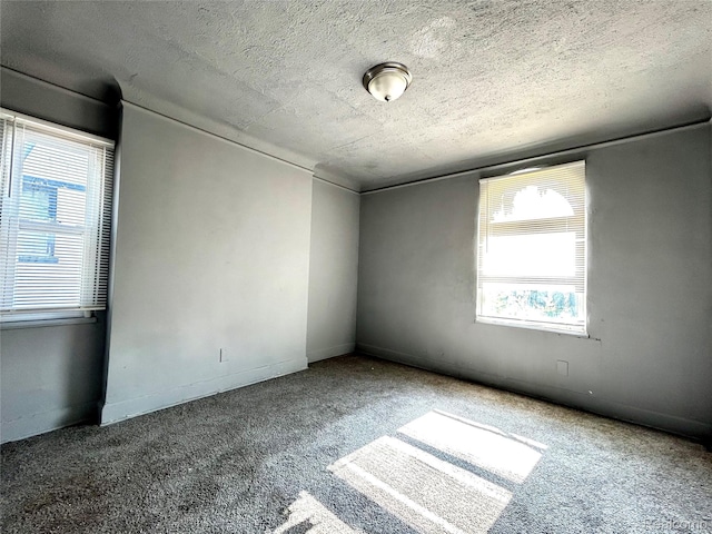 14869 Mark Twain St, Detroit, MI 48227 - empty room with carpet and a textured ceiling