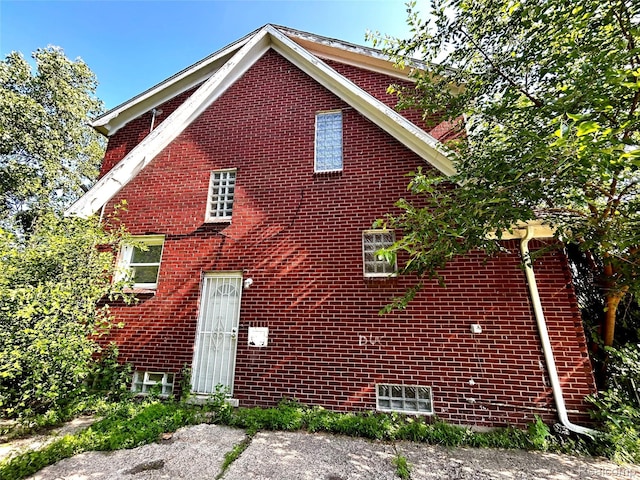 14869 Mark Twain St, Detroit, MI 48227 - view of side of property with brick siding