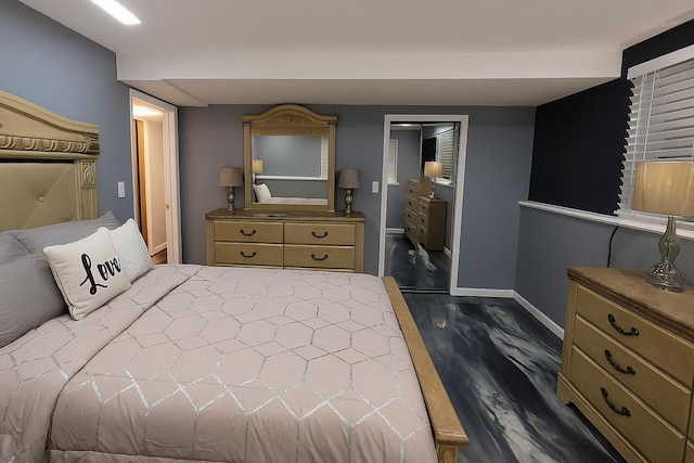 28740 Tavistock Trl, Southfield, MI 48034 - bedroom featuring baseboards and dark wood finished floors