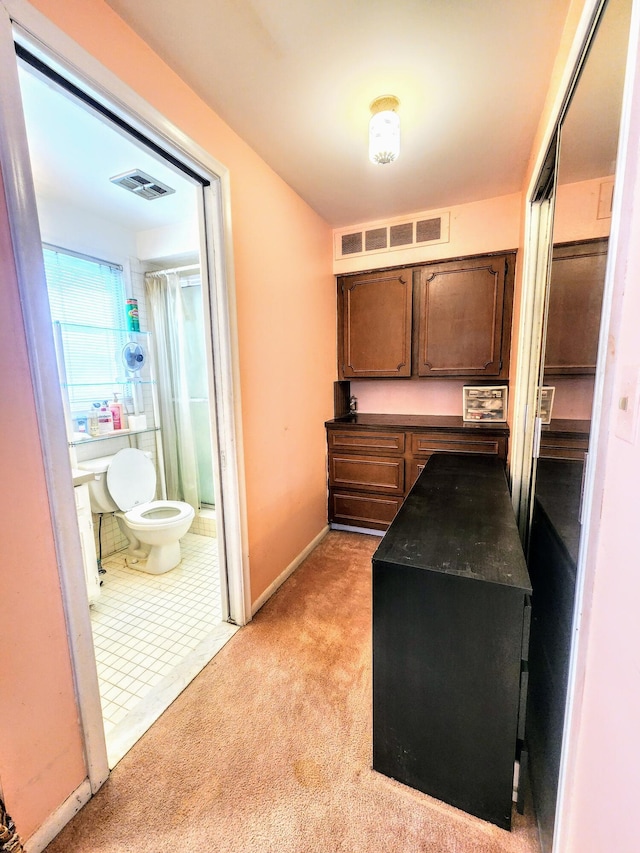 28740 Tavistock Trl, Southfield, MI 48034 - home office featuring light colored carpet and baseboards