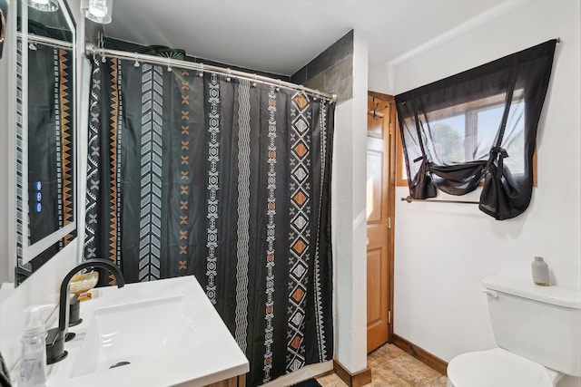 1903 Bucholtz Hwy, Deerfield, MI 49238 - bathroom featuring a sink and a shower with shower curtain