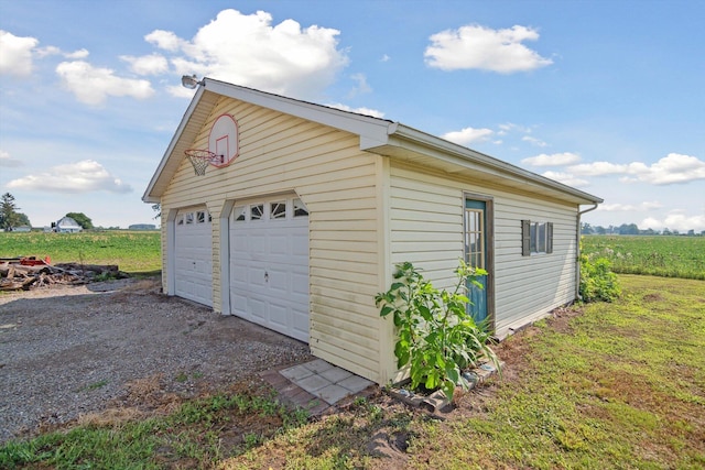 1903 Bucholtz Hwy, Deerfield, MI 49238 - view of detached garage