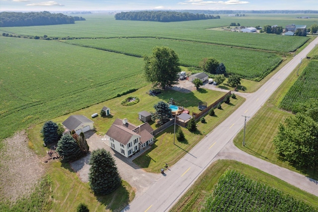 1903 Bucholtz Hwy, Deerfield, MI 49238 - overview of rural landscape featuring rows of crops
