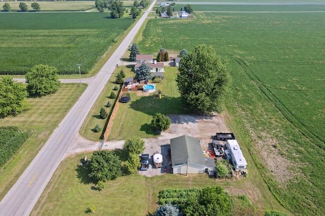 1903 Bucholtz Hwy, Deerfield, MI 49238 - aerial view of property's location with rural landscape
