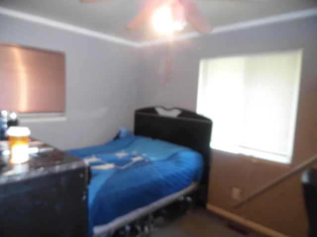 951-955 Bellevue Ave St, Jackson, MI 49202 - bedroom with a ceiling fan