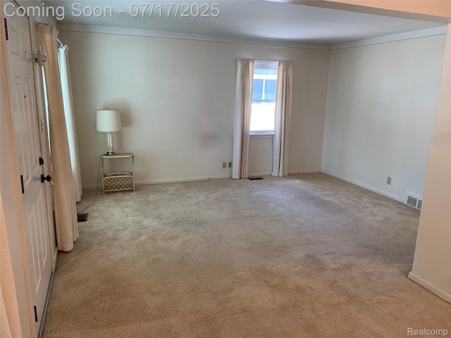 6455 Mayfair St, Taylor, MI 48180 - carpeted spare room with ornamental molding and baseboards