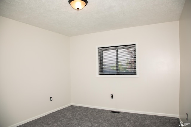 25095 Darin St, Taylor, MI 48180 - spare room with dark carpet and a textured ceiling