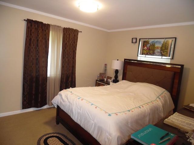 954 Concord Blvd, Jackson, MI 49202 - carpeted bedroom with ornamental molding