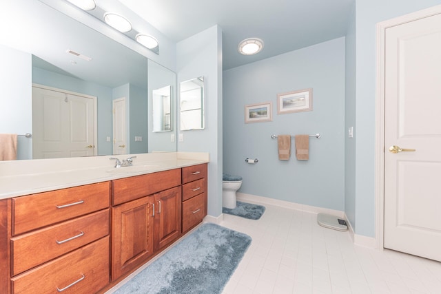 827 Asa Gray Dr Unit 257, Ann Arbor, MI 48105 - bathroom with vanity and baseboards