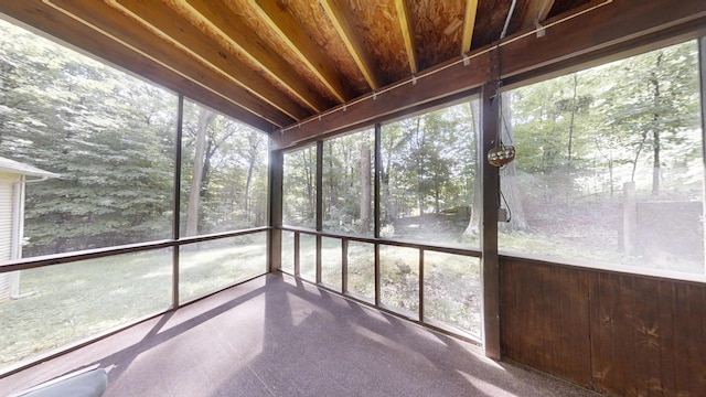 16035 Walnut St, Buchanan, MI 49107 - view of unfurnished sunroom