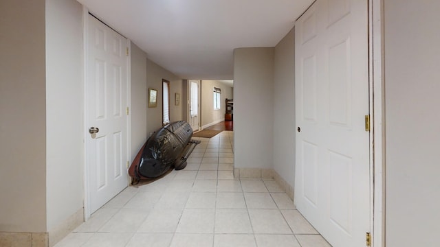 16035 Walnut St, Buchanan, MI 49107 - hallway with light tile patterned floors