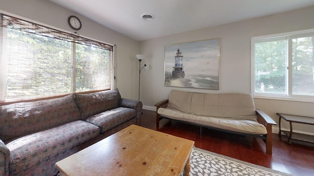 16035 Walnut St, Buchanan, MI 49107 - living room with wood finished floors and baseboards