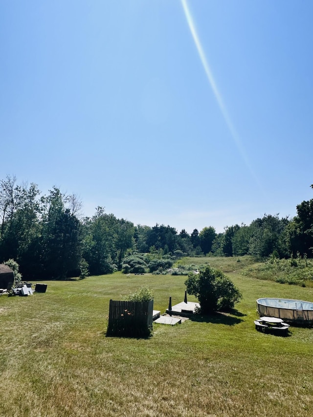 2540 Forrester Rd, Frankfort, MI 49635 - view of grassy yard