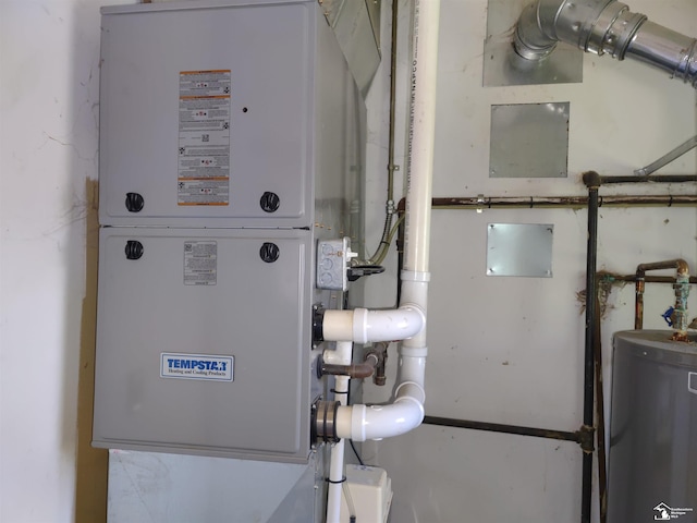11352 Zeigler St, Taylor, MI 48180 - utility room with water heater and heating unit