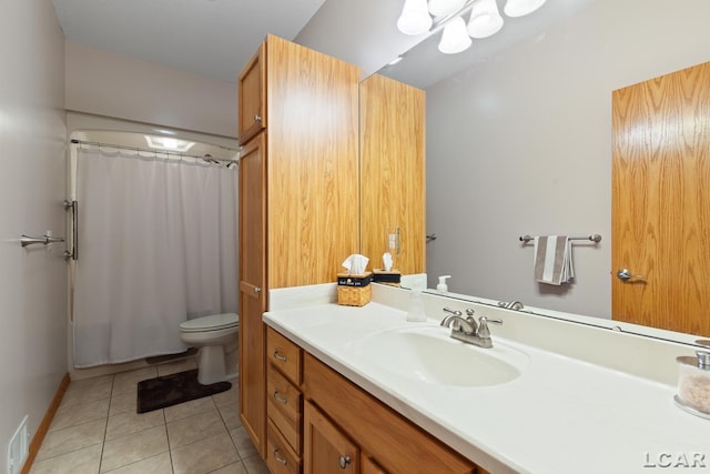 5726 Wolf Creek Hwy, Adrian, MI 49221 - bathroom with vanity and tile patterned floors