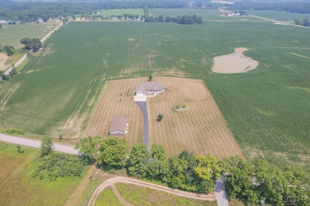 5726 Wolf Creek Hwy, Adrian, MI 49221 - view of property location featuring rural landscape and large plots for crops