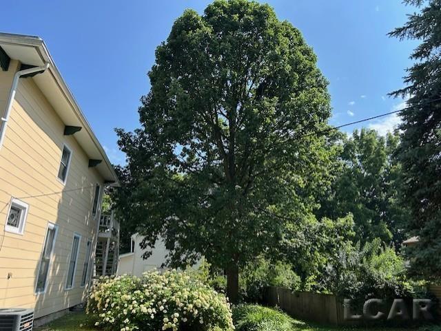 114 E Pottawatamie St, Tecumseh, MI 49286 - view of yard