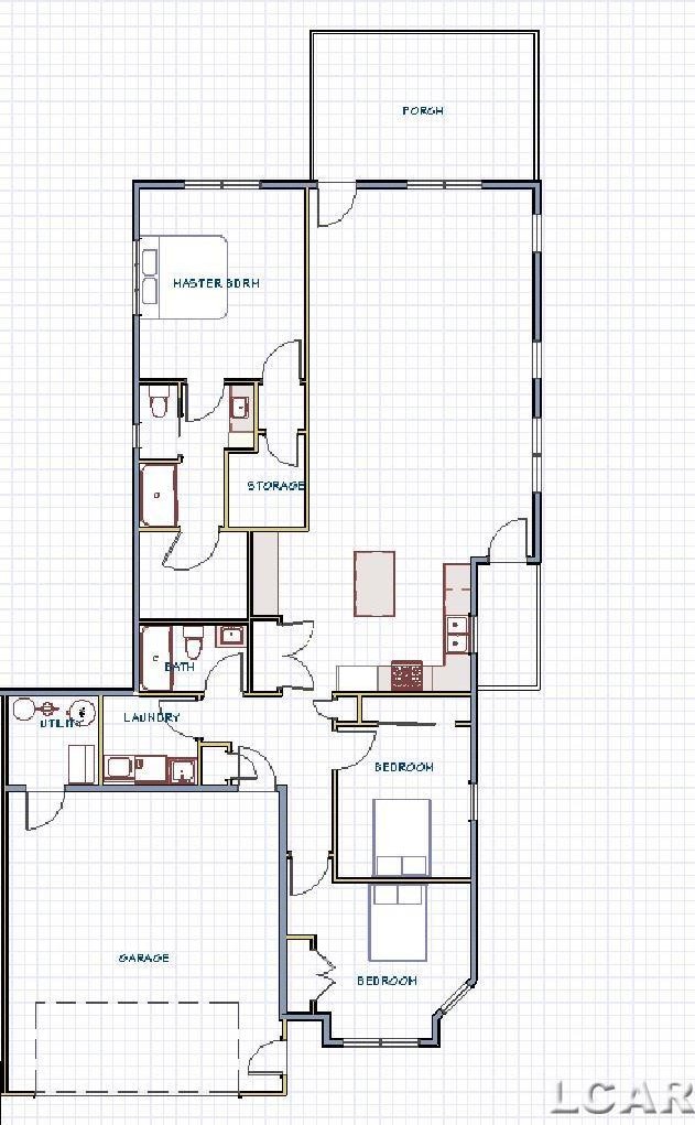 1681 Rivers Edge Dr, Adrian, MI 49221 - view of room layout