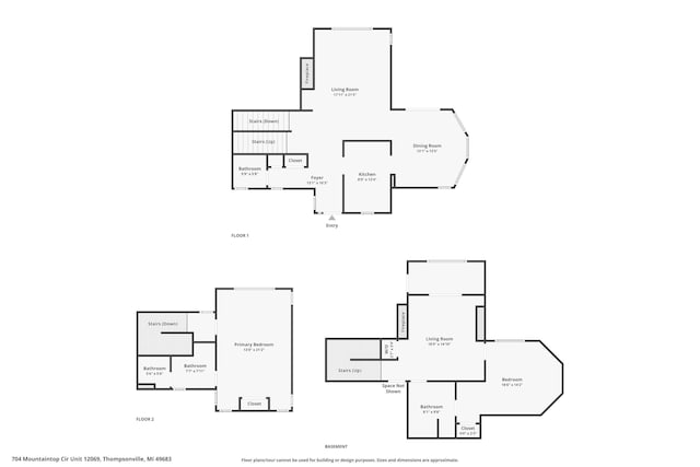 12069 Mountain Top Cir Unit 704, Thompsonville, MI 49683 - photo 42