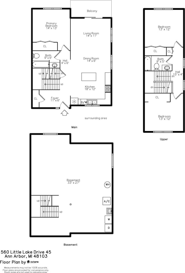 560 Little Lake Dr Unit 45, Ann Arbor, MI 48103 - photo 41
