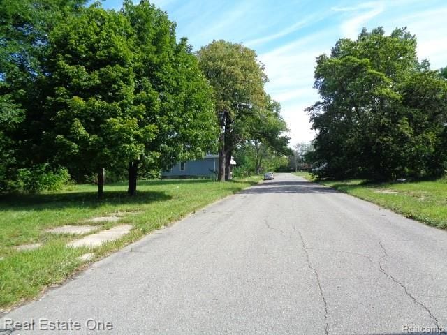 view of road