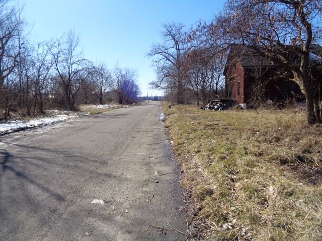 view of road