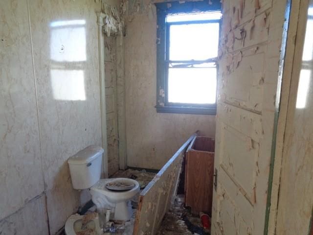 bathroom with toilet