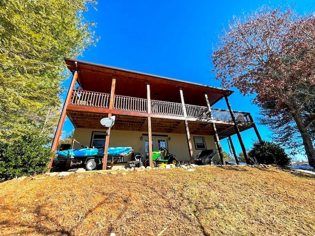 view of back of house