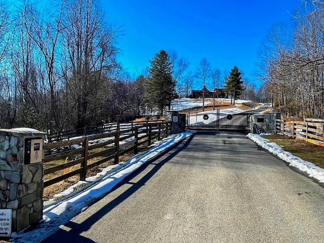 view of street