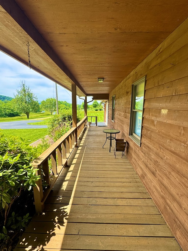 15296 Blueberry Ln, Chilhowie, VA 24319 - view of porch