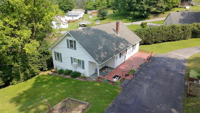 419 Adams St, Marion, VA 24354 - aerial view of property and surrounding area