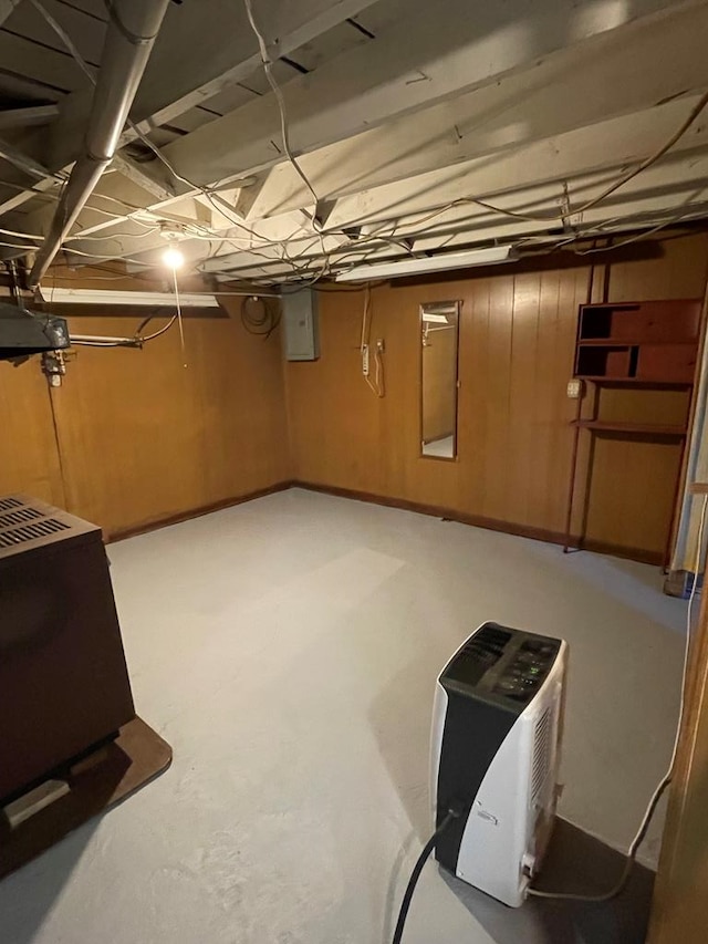 419 Adams St, Marion, VA 24354 - view of unfinished basement