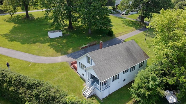 419 Adams St, Marion, VA 24354 - aerial view of property and surrounding area