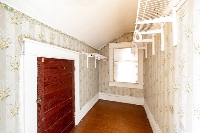 interior space featuring hardwood / wood-style flooring