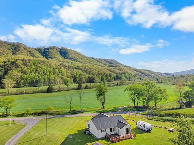 3003 Freestone Valley Rd, Tannersville, VA 24377 - view of rural area with a mountainous background and a heavily wooded area